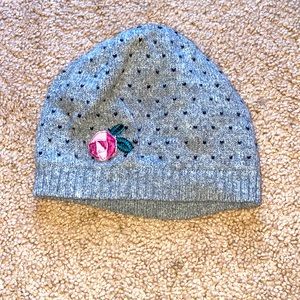 Girls Warm Gray Hat